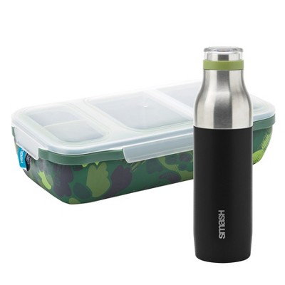 Bento Switch Up Lunch Box with 16.9 fl oz Bottle in Camo