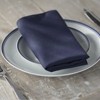 Slickblue Polyester Poplin Napkins 18"x18", Serged Edge, Event or Daily Table Use, 41 Color Options – Set of 4 or 10 - 3 of 4