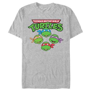Teenage Mutant Ninja Turtles T-Shirt TMNT All Over Print Men's
