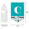 Big Dot of Happiness Teal Graduation Bunting Banner - Party Decorations - Congrats Grad 2026 - 3 of 4