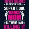 Men's Design By Humans Mother's Day Super Cool Dance Mom By OlaFami Tank Top - 2 of 2