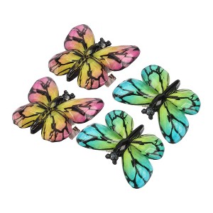 Unique Bargains Women's Elegant Hair Clips 1.26"x0.98"x0.43" 4 Pcs - 1 of 3