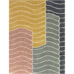 Balta Rugs 7'10"x10' Susanna Abstract Shag Area Rug - 1 of 4