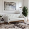 RealRooms Barrie Futon Sofa Bed in Teddy Fabric - 2 of 4