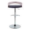 Set of 2 Grotto Adjustable Barstools - LumiSource - image 4 of 4