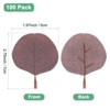 Unique Bargains Multipurpose Durable Artificial Eucalyptus Petals 100 Pcs - 3 of 4