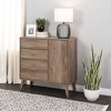 Milo Mid-Century Modern 4 Drawers Chest with Door - Prepac - image 3 of 4