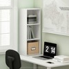 Furinno 3-Tier Easy Assembly Ultility Shelf Open Bookcase Dispaly Organizer - 2 of 4