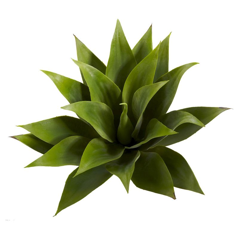 Nearly Natural 17" Agave Succulent Plant (Set of 2), 4 of 6