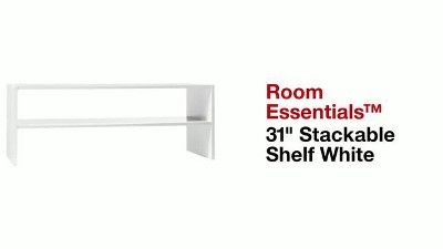 31 Stackable Shelf White - Room Essentials™