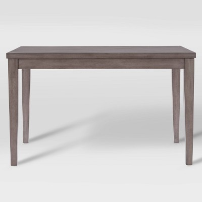 Contemporary Washed Gray Wood Counter Height Dining Table