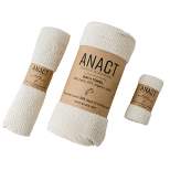 Anact Hemp and Organic Cotton Fast Drying Bath Towel 2pk