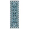 Rugs for Living Room Vintage Rug Medallion Pattern Distressed Non Slip Area Rug for Bedroom, Dining Room, Home Office - 3 of 4