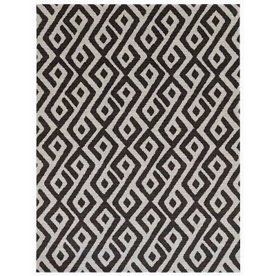 6'x8' Paragon Outdoor Rug Gray/White - Foss Floors