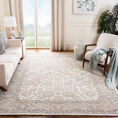 Ivory Elegance 59" Hand-Tufted Wool Area Rug