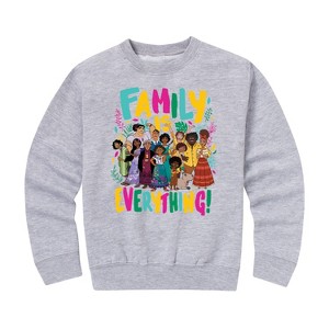 Boys' - Encanto -  Graphic Long Sleeve Fleece Sweatshirt - 1 of 3