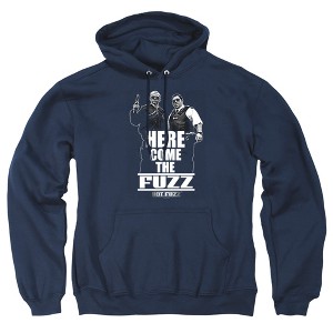 Hot Fuzz Here Come The Fuzz Adult Pull-Over Hoodie - 1 of 4