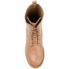 Journee Collection Women's Melei Round Toe Block Heel Combat Booties - 4 of 4