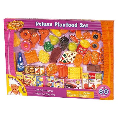 deluxe play food set