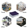 Unique Bargains Travel Inflatable Comfortable Portable Foot Rest Pillow - 3 of 4