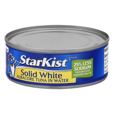 StarKist Low Sodium Solid White Albacore Tuna in Water - 5oz