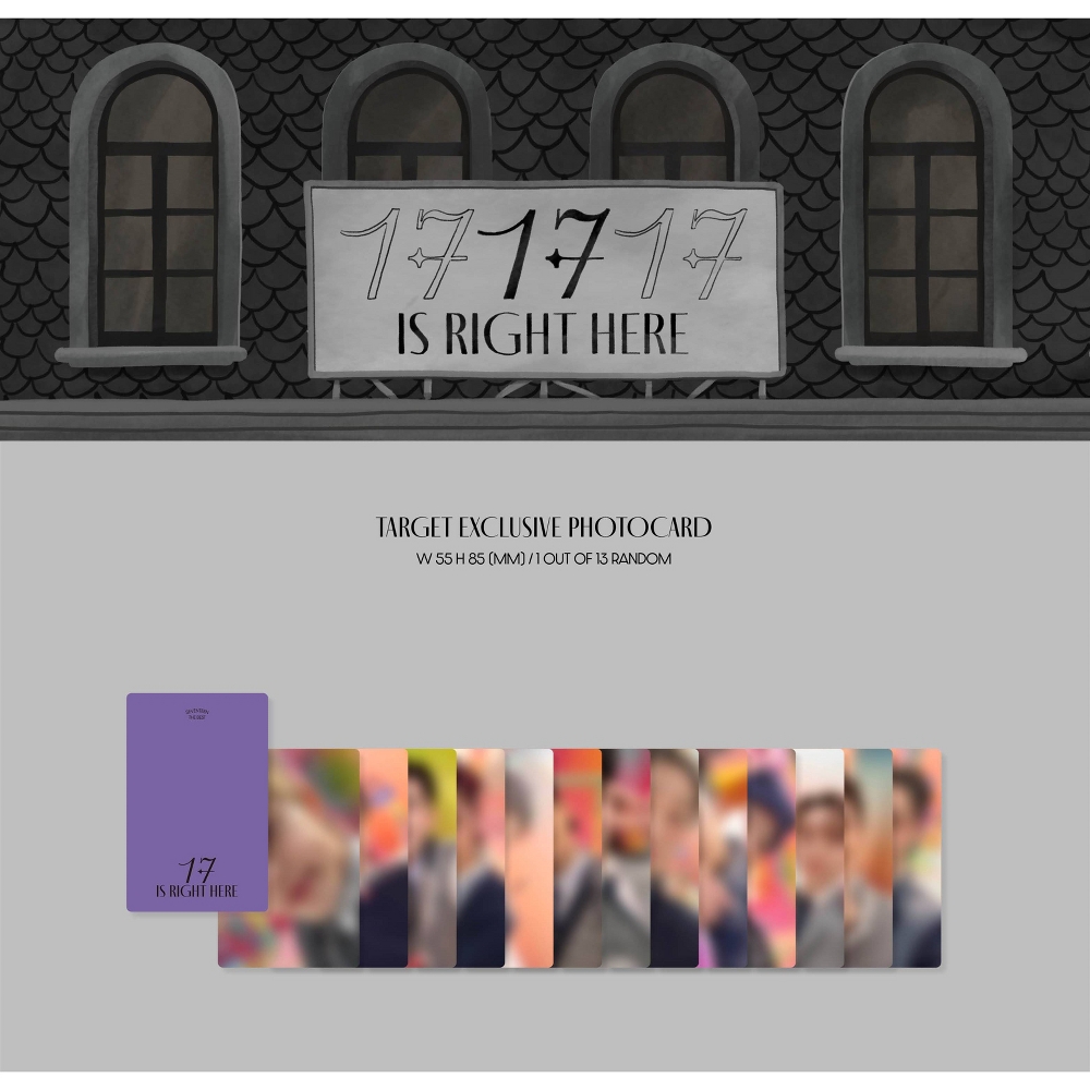 SVENTEEN ジョシュア 17 IS RIGHT HERE TARGET SEVENTEEN BEST ALBUM '17 IS RIGHT HERE' Target Exclusive CD | eBay