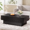 Tribesigns 55-inch Farmhouse Wood Coffee Table for Living Room, Reception Area of Office, - 2 of 4