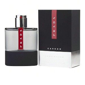 Prada Luna Rossa Carbon By Prada Men Bergamot, Citrus, Pepper, Lavender, Patchouli Edt Spray 3.4 Oz - 1 of 1