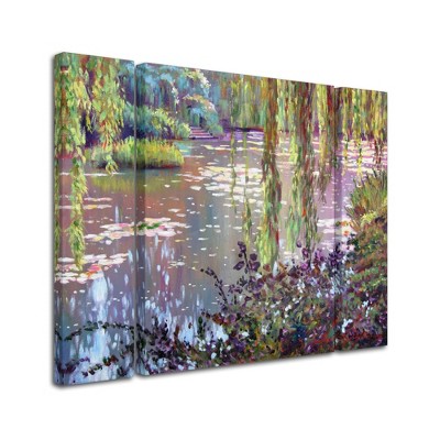 Trademark Fine Art - David Lloyd Glover 'Homage to Monet'