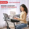 Adjustable Digital Piano Stand for Stability with Rugged Metal Construction, Glossy Black Finish - 2 of 4