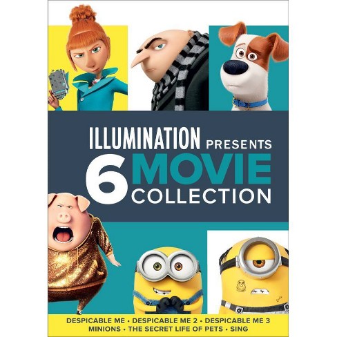 Illumination 6 Movie Collection Dvd Target