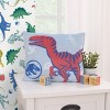 Universal Jurassic World Wild and Free Blue Dinosaur Toddler Pillow - 4 of 4