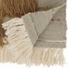Saro Lifestyle Saro Lifestyle Table Runner With Textured Boho Design, Natural, 16"x72" - 2 of 3