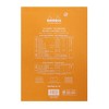 Rhodia Staplebound Notepad - Dot grid 80 sheets - 8 1/4 x 11 3/4 - Orange cover - 3 of 3