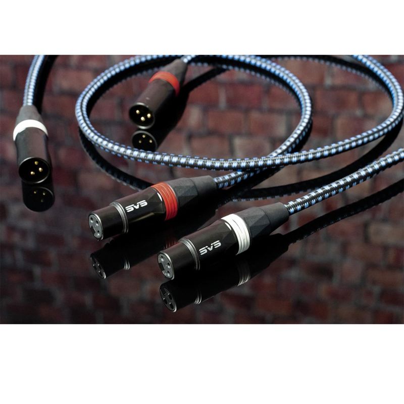 SVS SoundPath Balanced XLR Audio Cable - 3.28 ft. (1m) - Pair., 5 of 7
