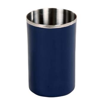 Brushed Stainless Steel Bath Accessories, Cannister