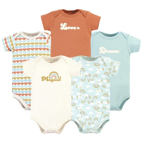 5-pack Cotton Bodysuits