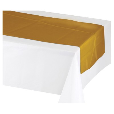 Metallic Gold Table Runner