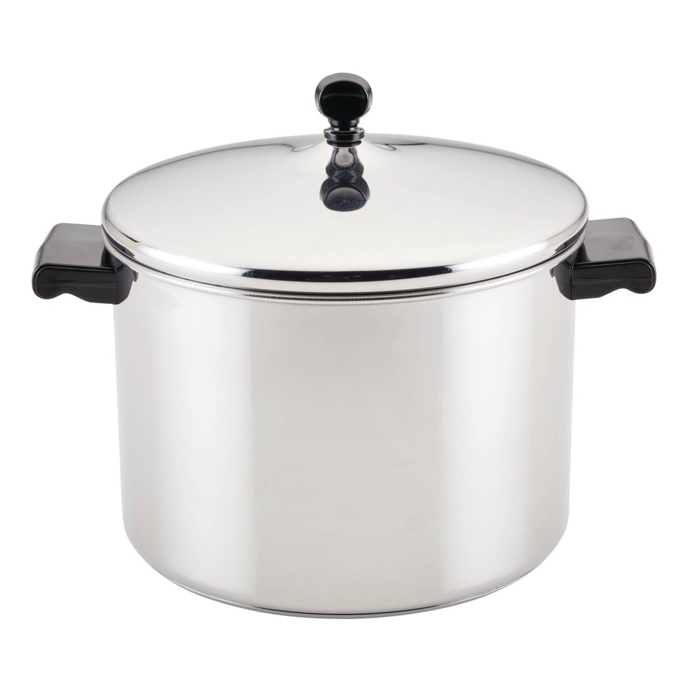 Farberware Classic Series 8qt Stainless Steel Stockpot with Lid Silver