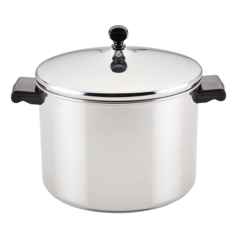 Farberware Classic Series 8qt Stainless Steel Stockpot with Lid Silver, 1 of 10
