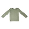 tiny knot co. Toddler Children's Gender Neutral Buttery Soft Durable, Tagless Solid TENCEL Modal Pajama Set - 2 of 4