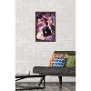 Trends International James Booker - Space Sloth With Pizza Riding Ice Cream Panda Framed Wall Poster Prints - 2 of 4