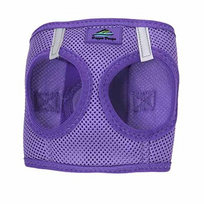 American River Solid Ultra Choke Free Dog Harness - Paisley Purple(xx