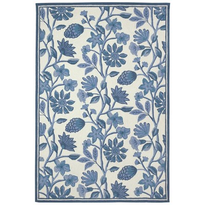 Liora Manne Capri Floral Indoor/Outdoor Rug..