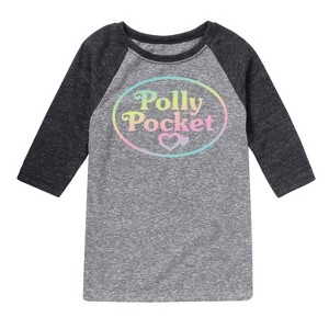 Boys' - Polly Pocket - Polly Pocket Ombre Logo - 1 of 2