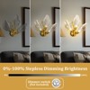 Modern 3 Leaf Wall Light Dimmable LED Light - 2 of 4