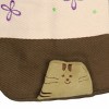 Slickblue Fabric Art Backpack, Cute Design, Easy to Clean, Spacious for School & Travel, Canvas, 16x15x4.5in - 3 of 4