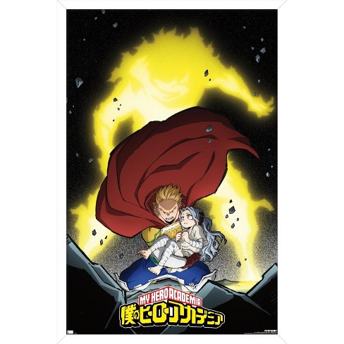 Trends International My Hero Academia: Season 6 - Key Art Framed Wall  Poster Prints White Framed Version 22.375 X 34 : Target