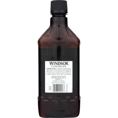 Windsor Canadian Whisky - 750ml Plastic Bottle