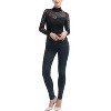 phistic Women's Lace Mock Neck Bodysuit - 3 of 4